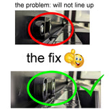 adjustable latch lock fridge RV refrigerator part replacement upgrade Forest River Furrion Artic FCR10DCGTA but not limited to