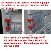 BASTENS replacement latch lock fridge RV refrigerator part door fits Dometic