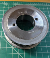 Browning 22HH100 Bushing Bore Timing Belt Pulley - 0.5000 in Pitch, 22 Tooth, 3.447 in OD, 1.000 in Belt Width